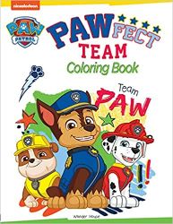 Wonder house Paw Fect Team Colouring Book